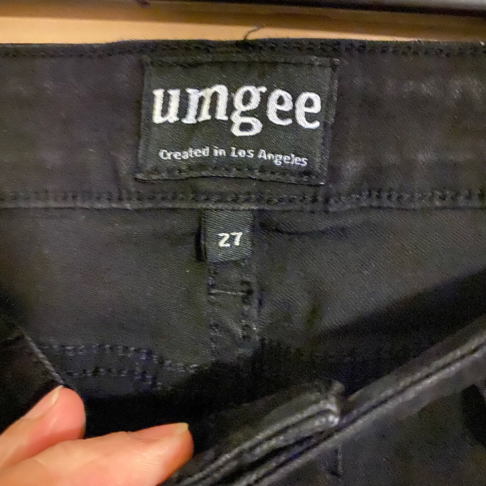 Umgee distressed black jeans